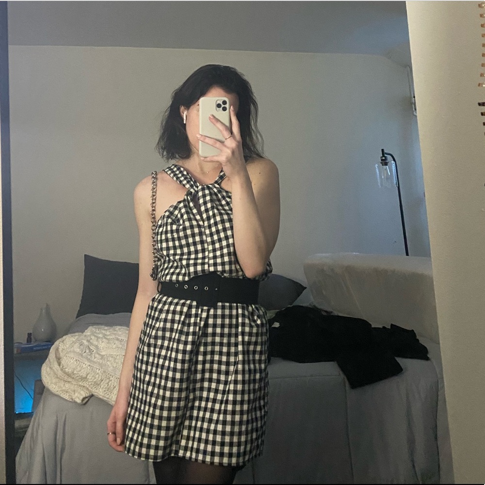 Heartloom Black & White Cotton Dress Size XS